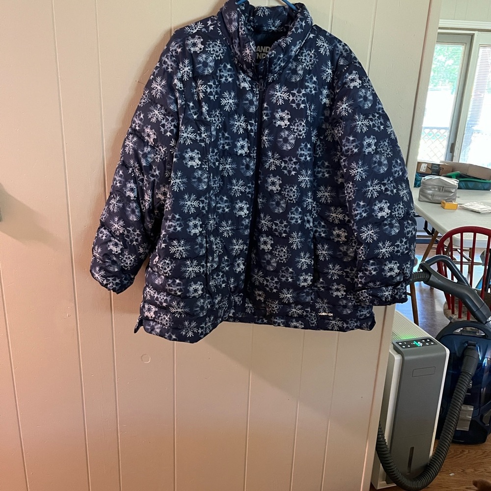 Really last chance!! Will be gone one way or another. Land’s End winter jacket.